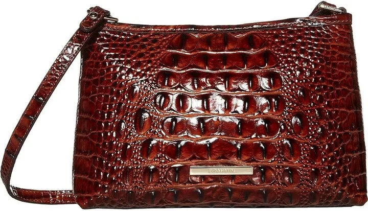 Brahmin Melbourne Lorelei Shoulder Bag (Pecan) Handbags