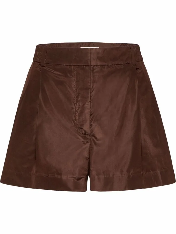 Pressed-Crease Tailored Shorts