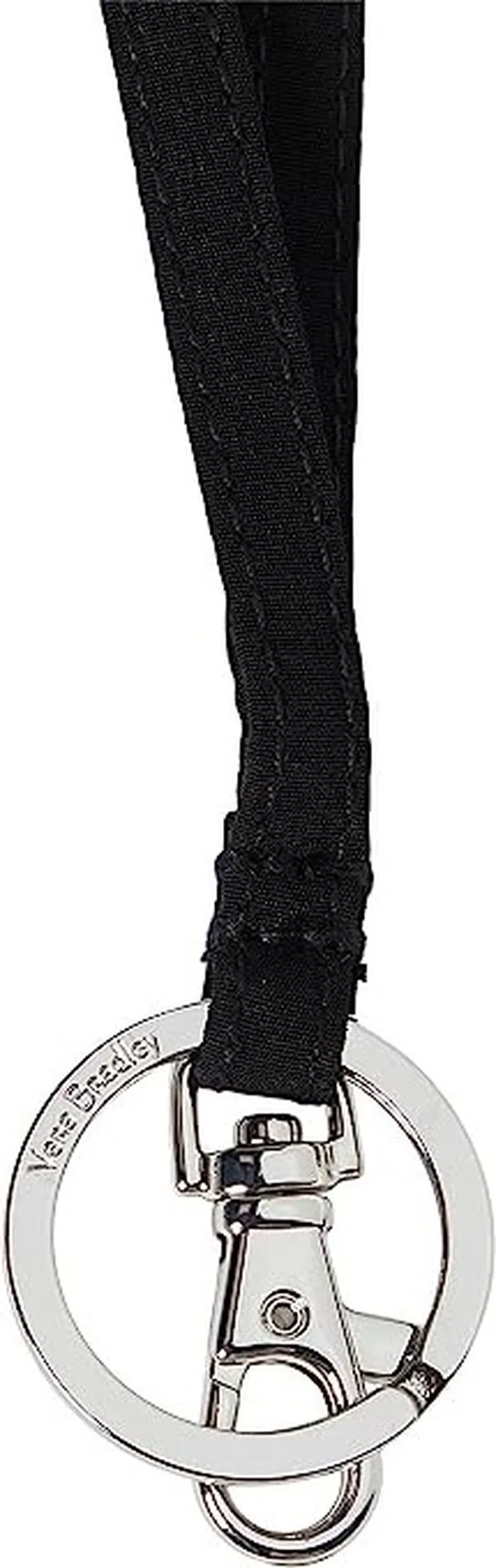Vera Bradley Microfiber Lanyard (Classic Black) Wallet