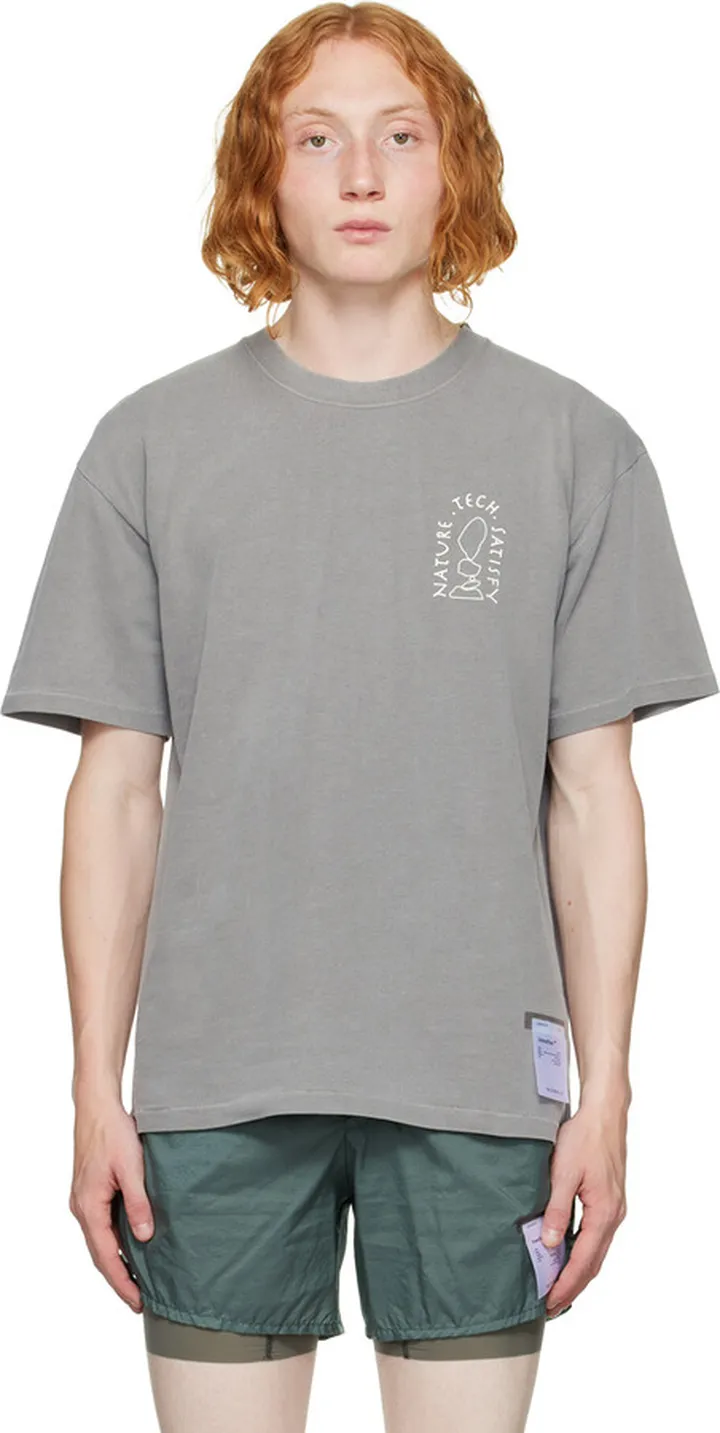 Satisfy SSENSE Exclusive Gray DermaPeace T-Shirt