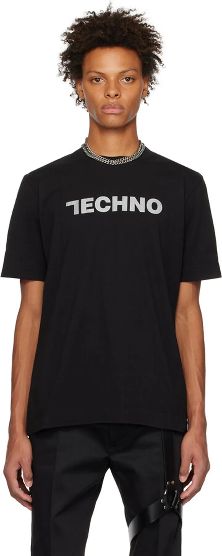 1017 ALYX 9SM Black 'Techno' T-Shirt