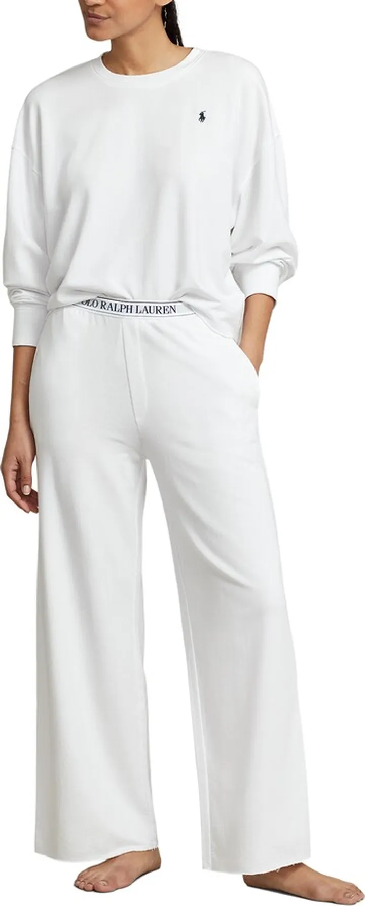 Sweatshirt & Wide Leg Pajamas
