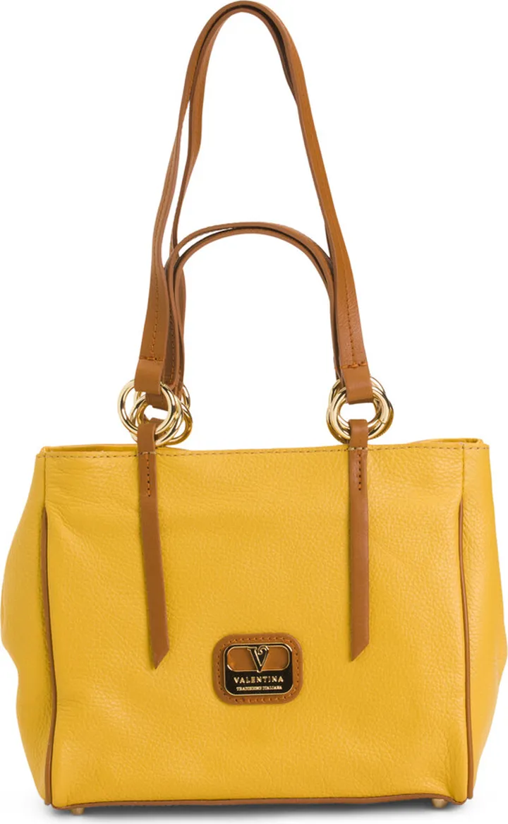 Made In Italy Leather Satchel