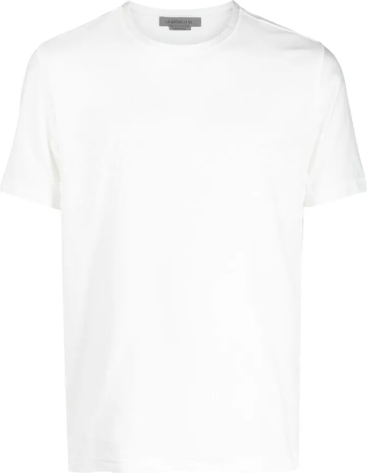 logo-lettering cotton T-shirt