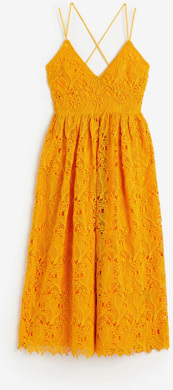 V-neck Lace Dress