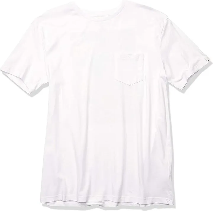 Quiksilver Mens Quik Poster Mix Short Sleeve Tee (White) Men's T Shirt