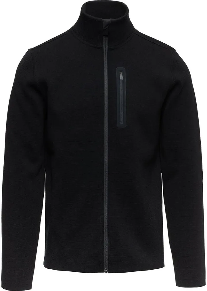 High Neck Zipped Sweater
