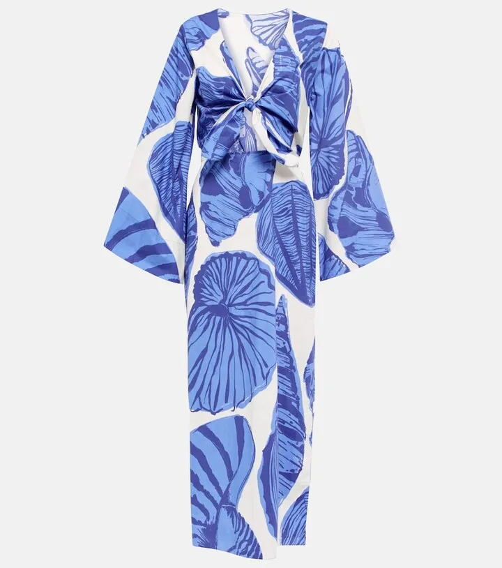 Polinesia Occidental cutout midi dress