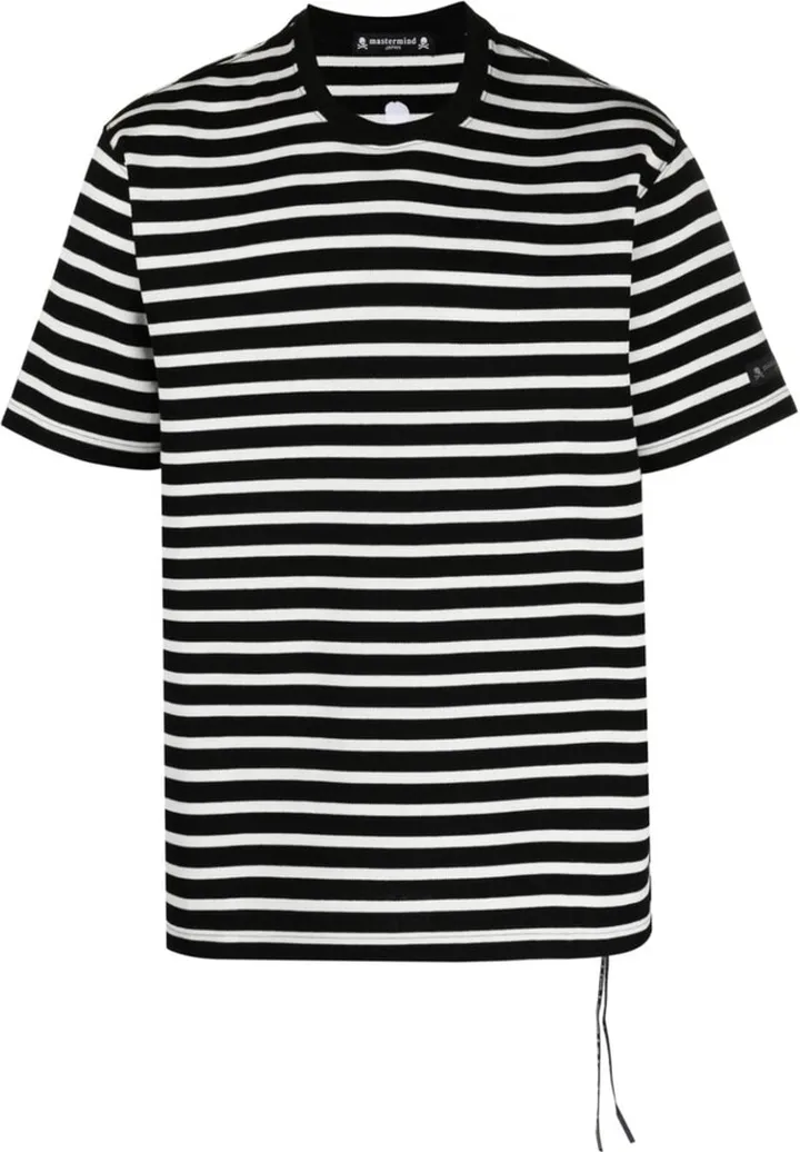 striped cotton T-shirt