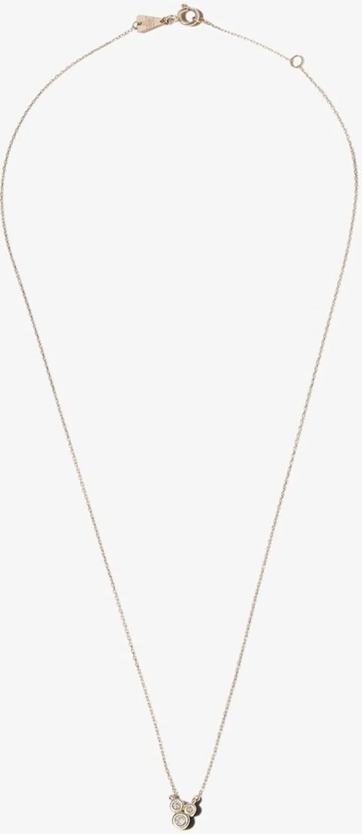 14K Yellow Gold Barnacles Diamond Necklace