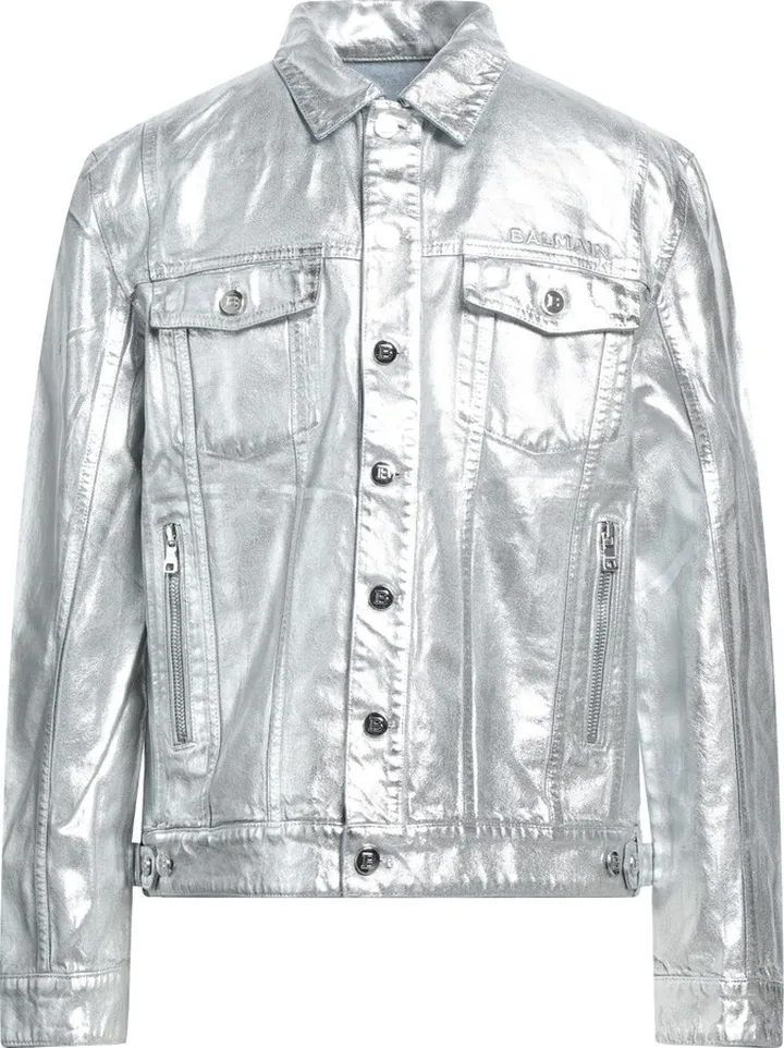 Denim Outerwear Silver