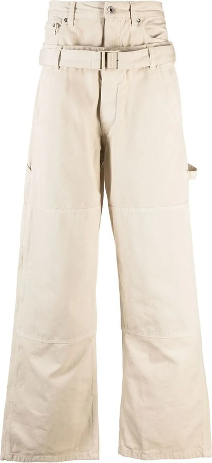 Belted Wide-Leg Trousers