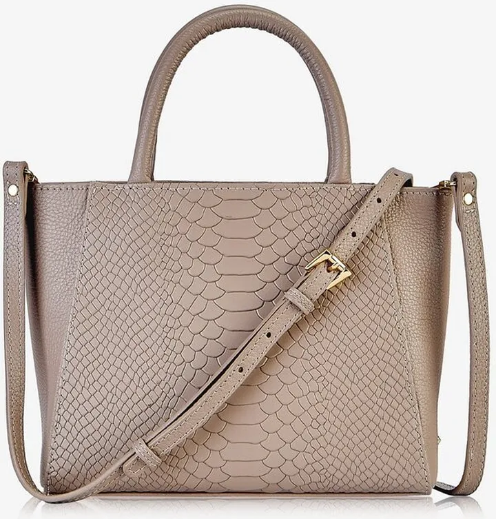 GiGi New York Dylan Mini Tote - Stone