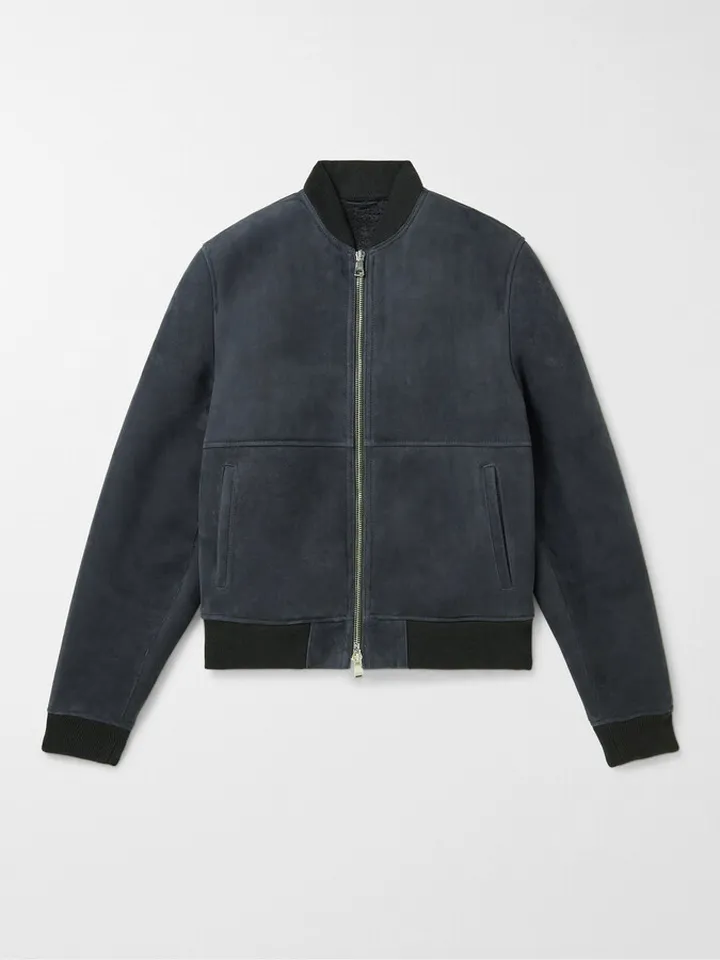 Shearling Bomber Jacket