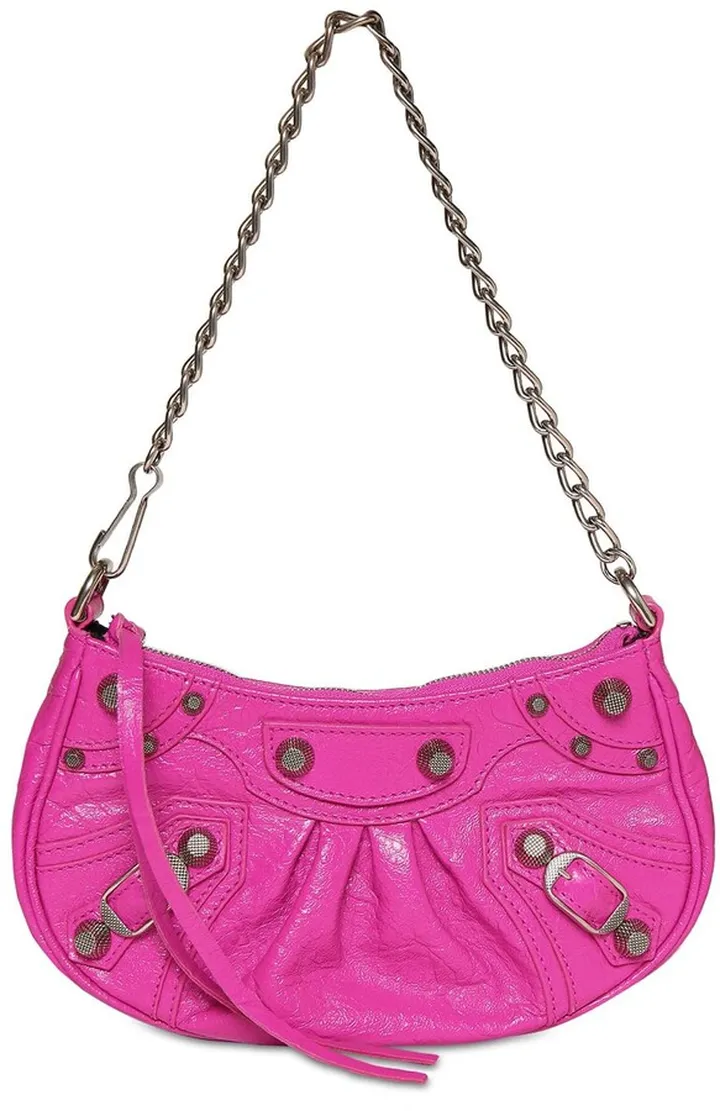 Le Cagole mini leather purse