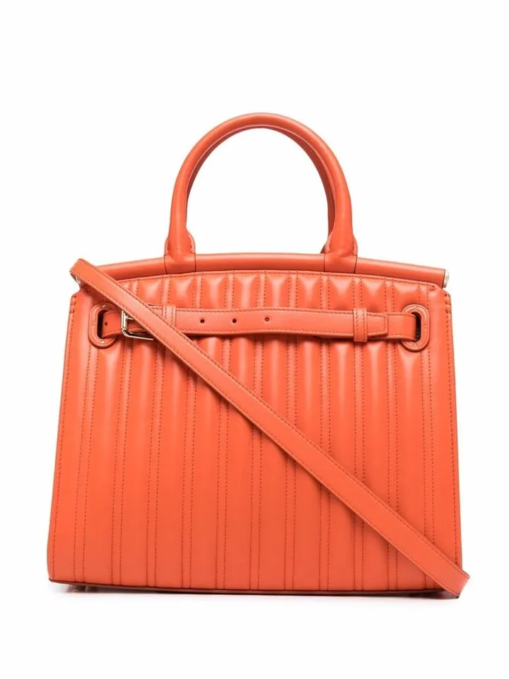 quilted panel RL50 tote bag