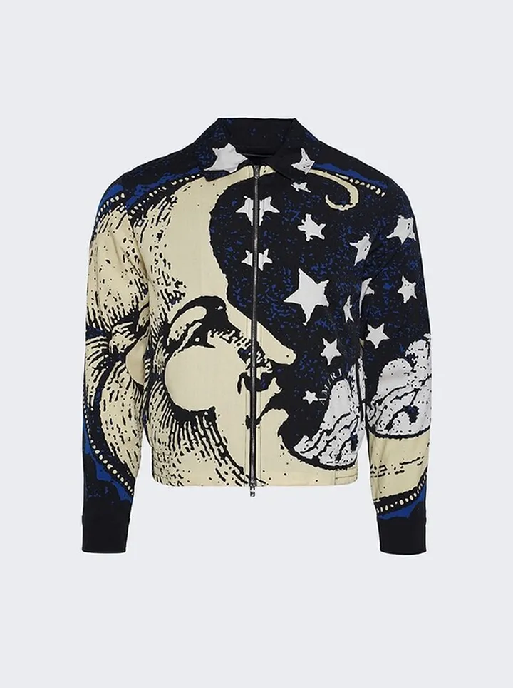 Moonscape Blouson Multicolor