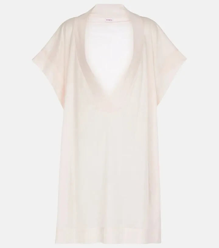 Renee cotton jersey minidress
