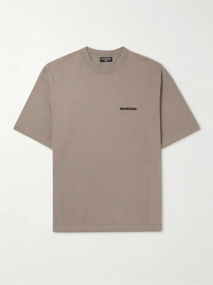 Logo-Embroidered Cotton-Jersey T-Shirt