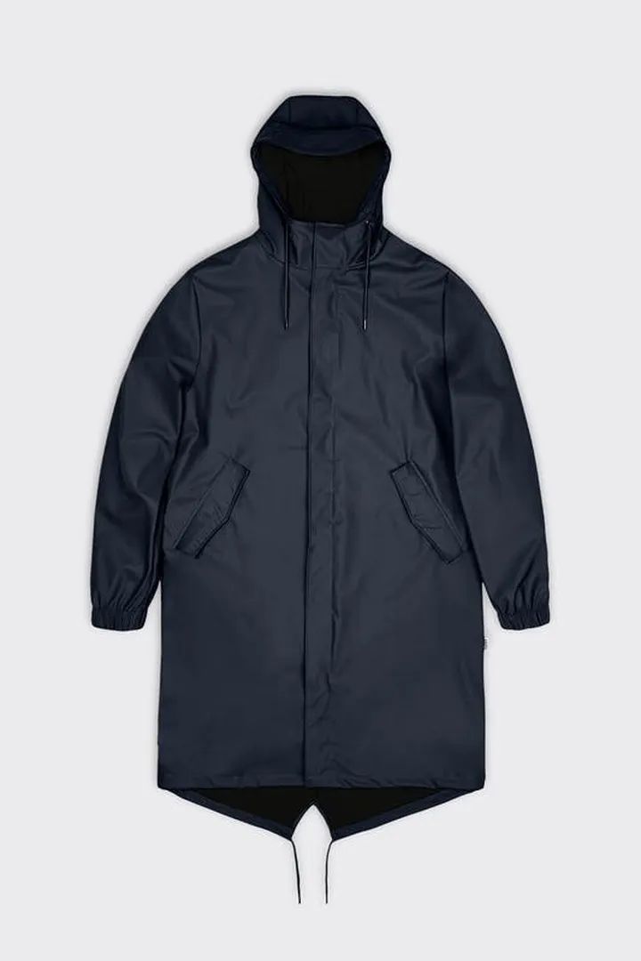 Rains Fishtail Parka Raincoat - Blue