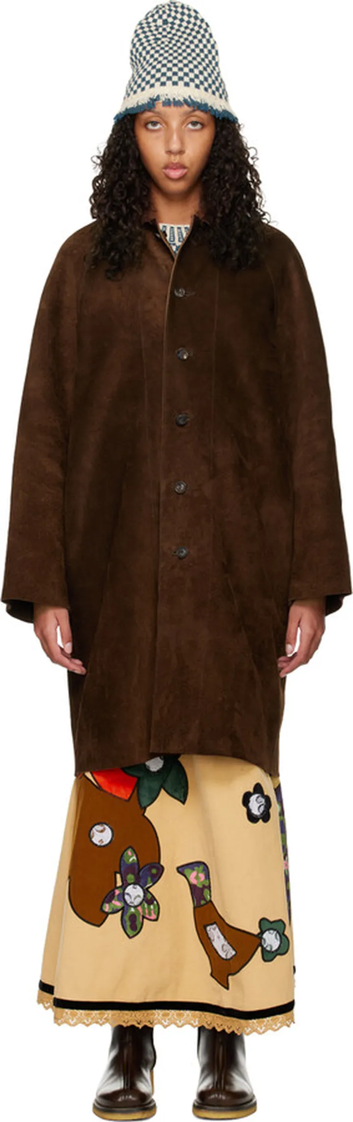 Bode Brown Market Coat