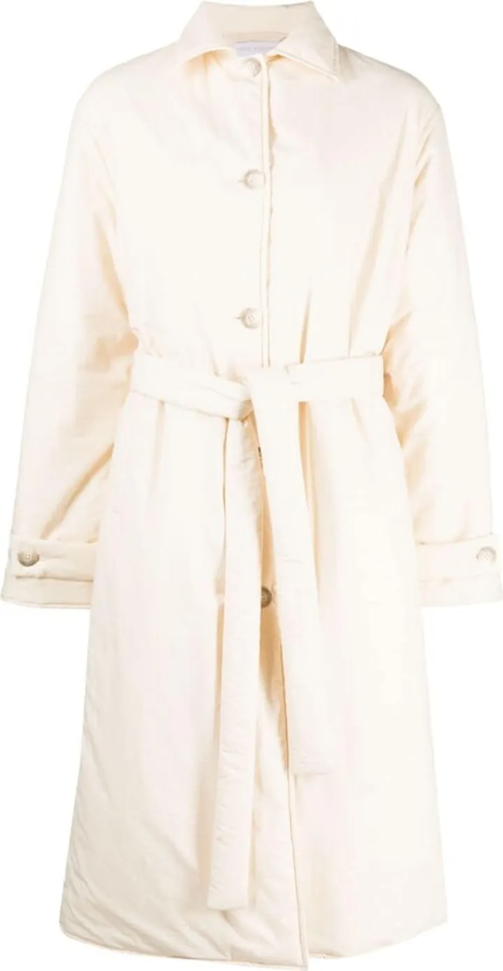 Belted Cotton Trench Coat