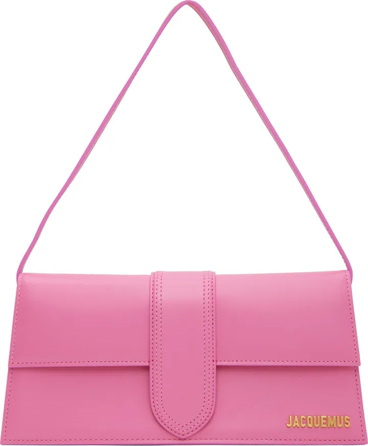 Jacquemus Pink Le Papier ‘Le Bambino Long’ Bag
