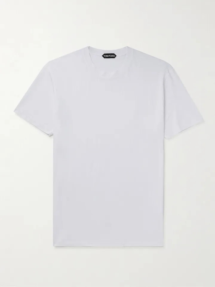 Lyocell and Cotton-Blend Jersey T-Shirt