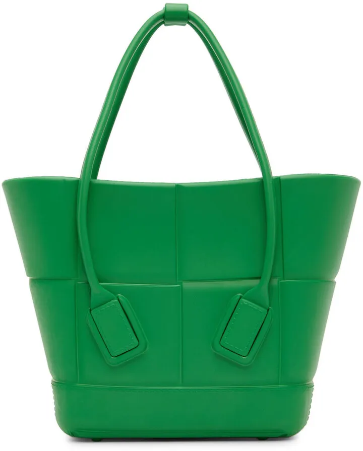 Bottega Veneta Green Mini Arco Tote