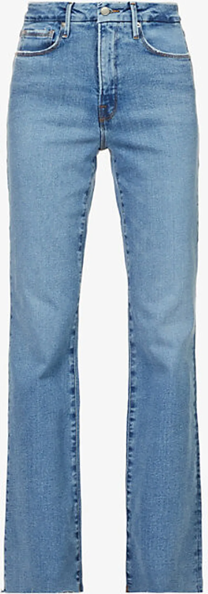 Womens Indigo027 Good Classic Slim-fit High-rise Stretch-denim Jeans