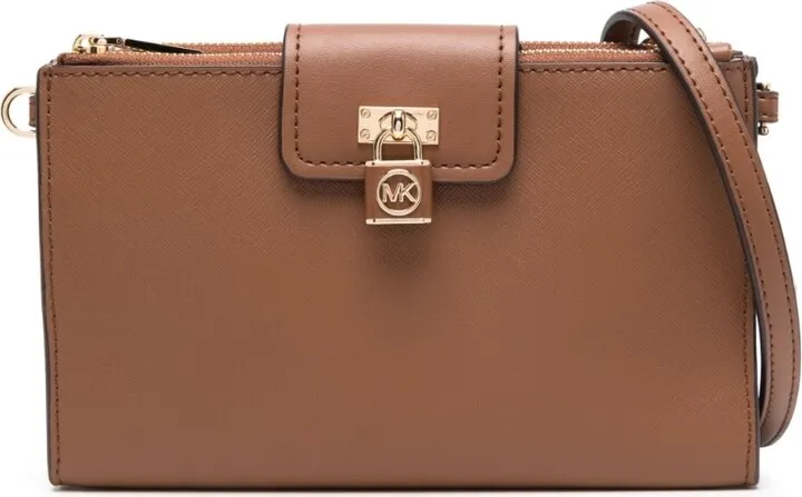 Rectangular-Shape Leather Bag
