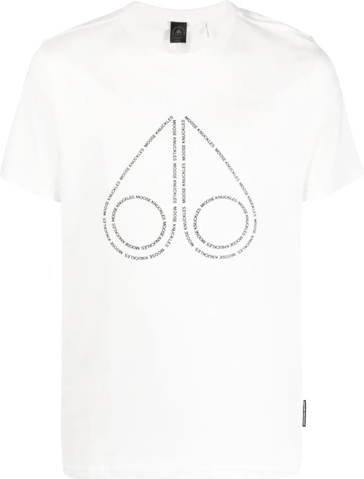 logo-print jersey T-shirt
