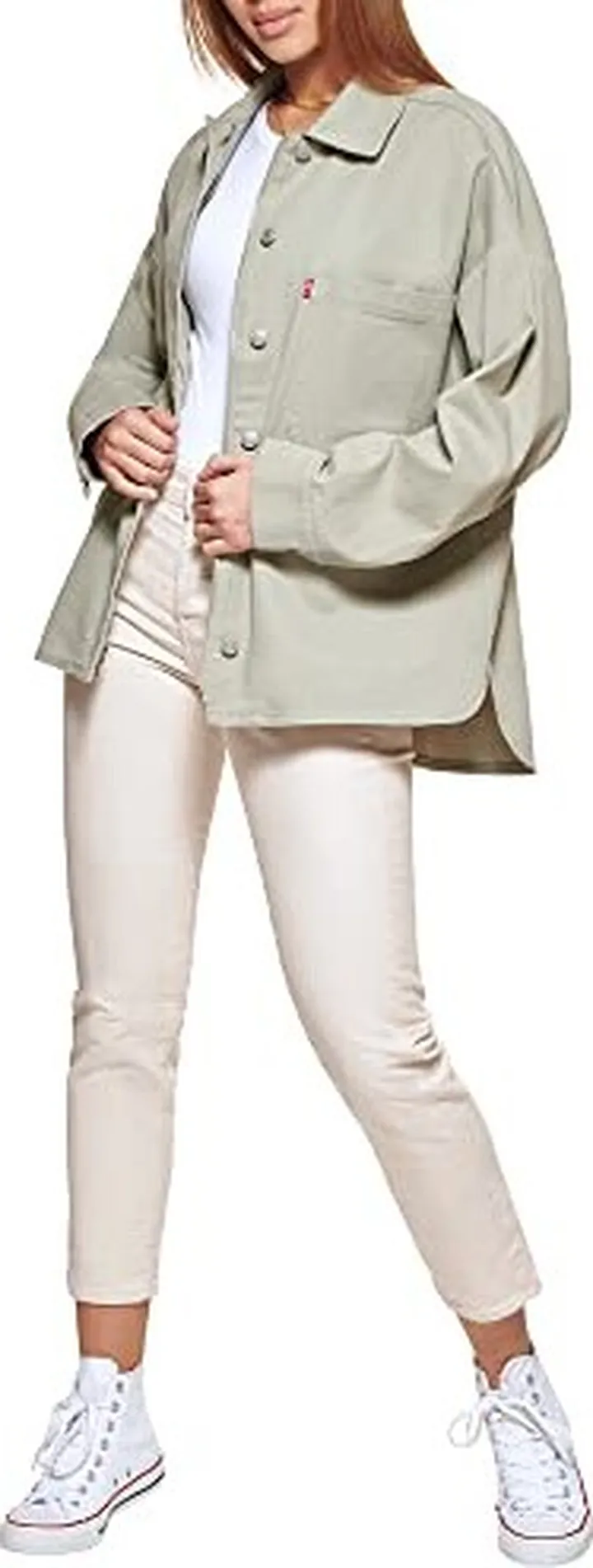 Levi's Women's Bull Twill Cotton Shirt Jacket