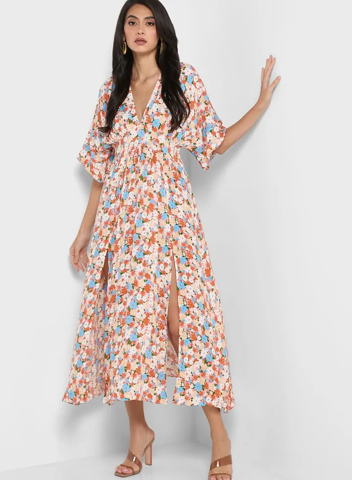 Floral Print Dress