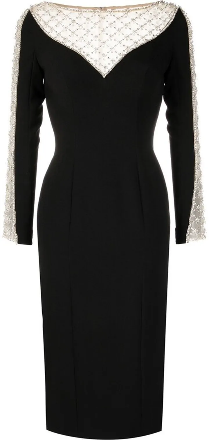 Beaded Shift Dress
