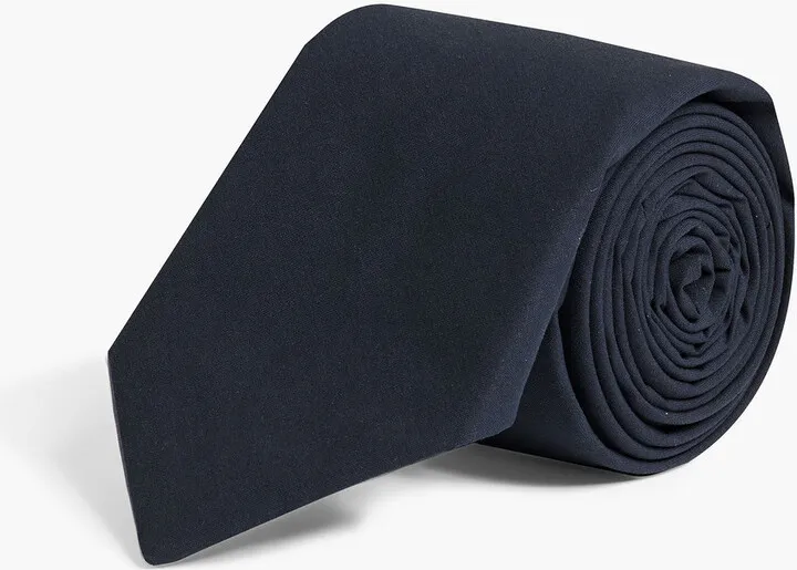 Cotton-poplin tie