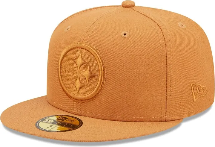 Men's New Era Brown Pittsburgh Steelers Team Color Pack 59Fifty Fitted Hat
