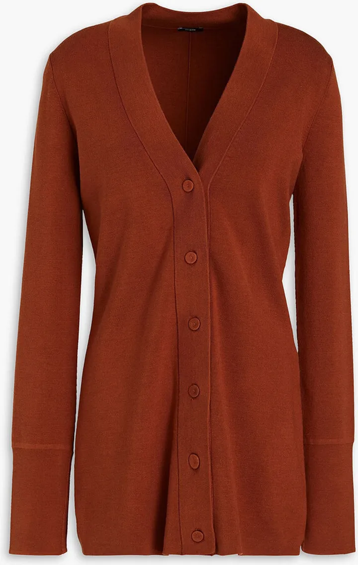 Silk-blend cardigan