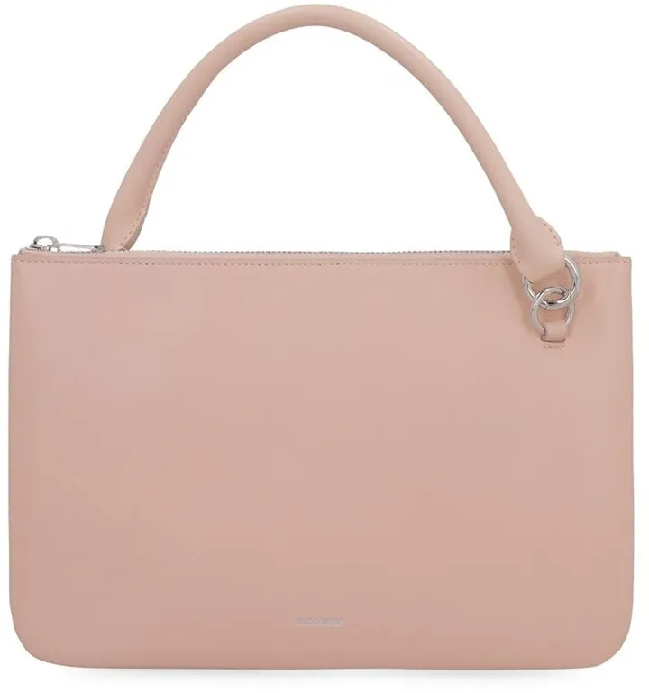 Jil Sander Logo Print Zipped Crossbody Bag