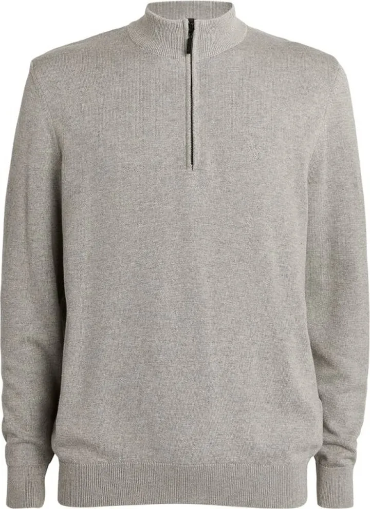 Barbour Cotton Avoch Half-Zip Sweater