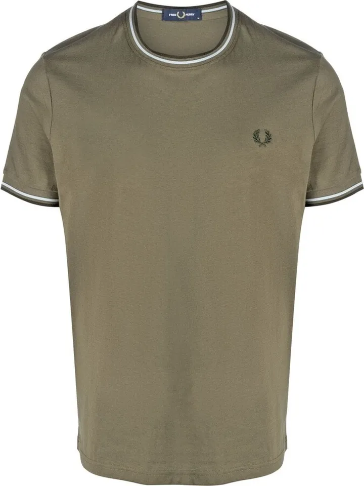 embroidered-logo cotton T-shirt