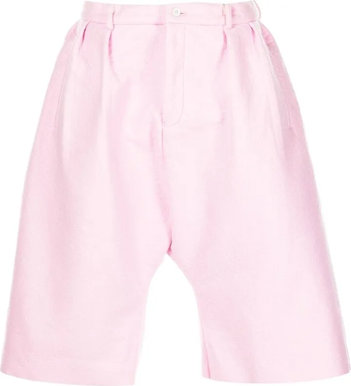 Pleated Wide-Leg Trousers