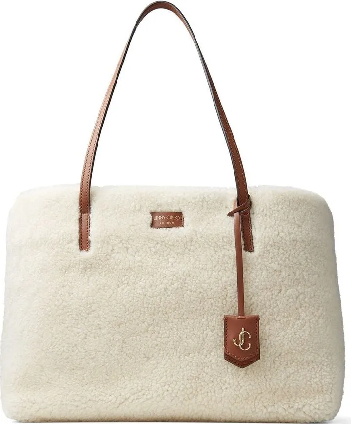 Nine2Five shearling tote bag