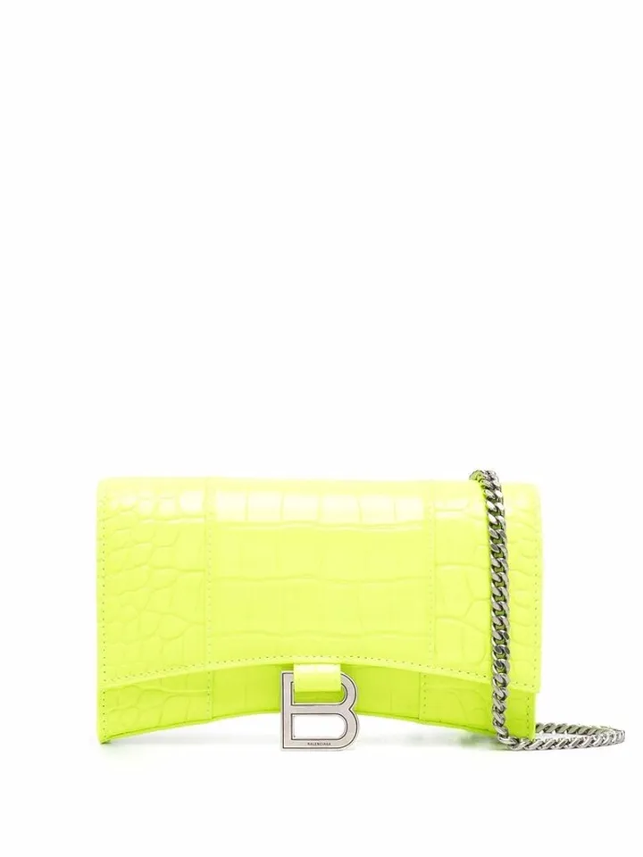 Hourglass wallet crossbody bag