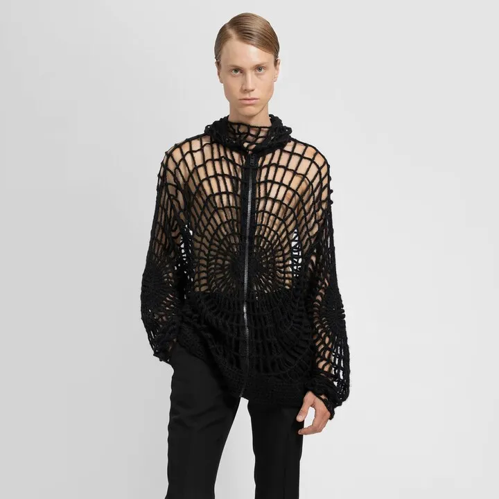 Givenchy Man Black Knitwear