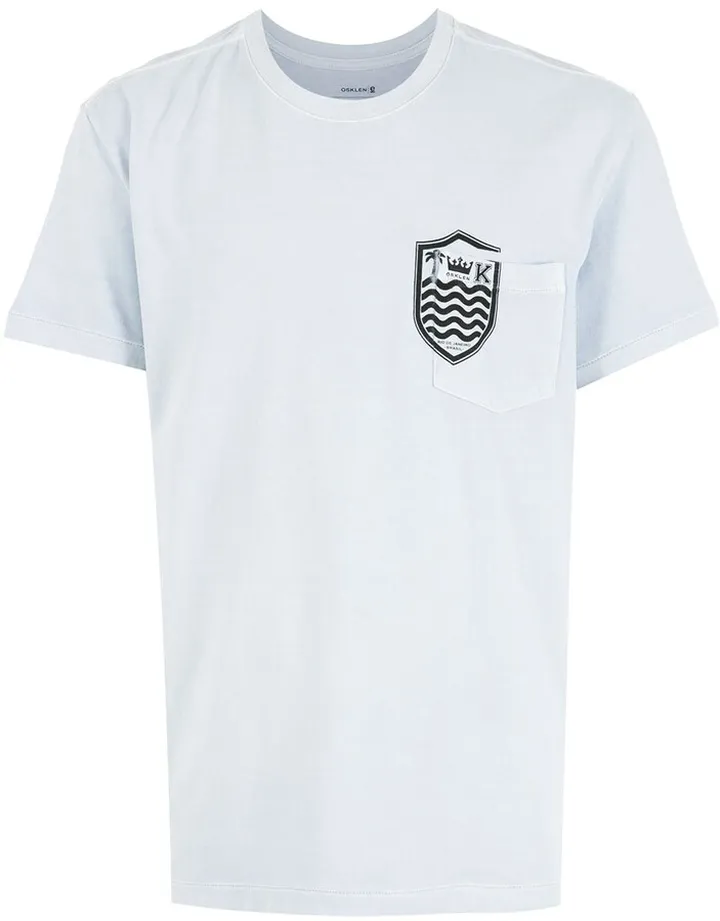 crest-motif cotton T-Shirt