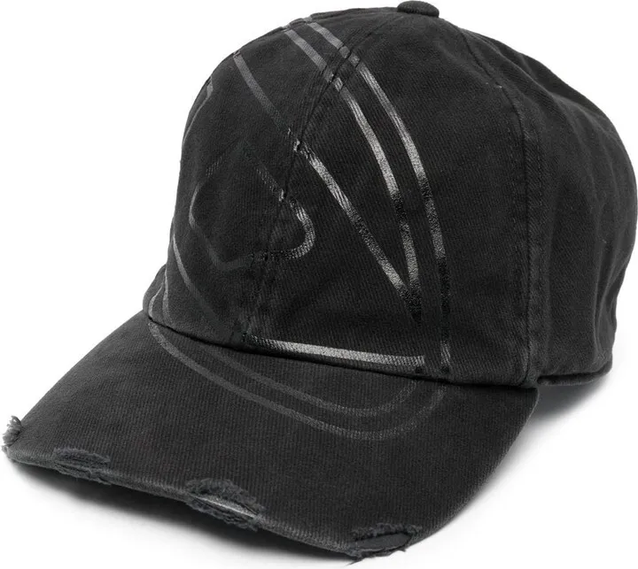 Logo-Print Cotton Cap