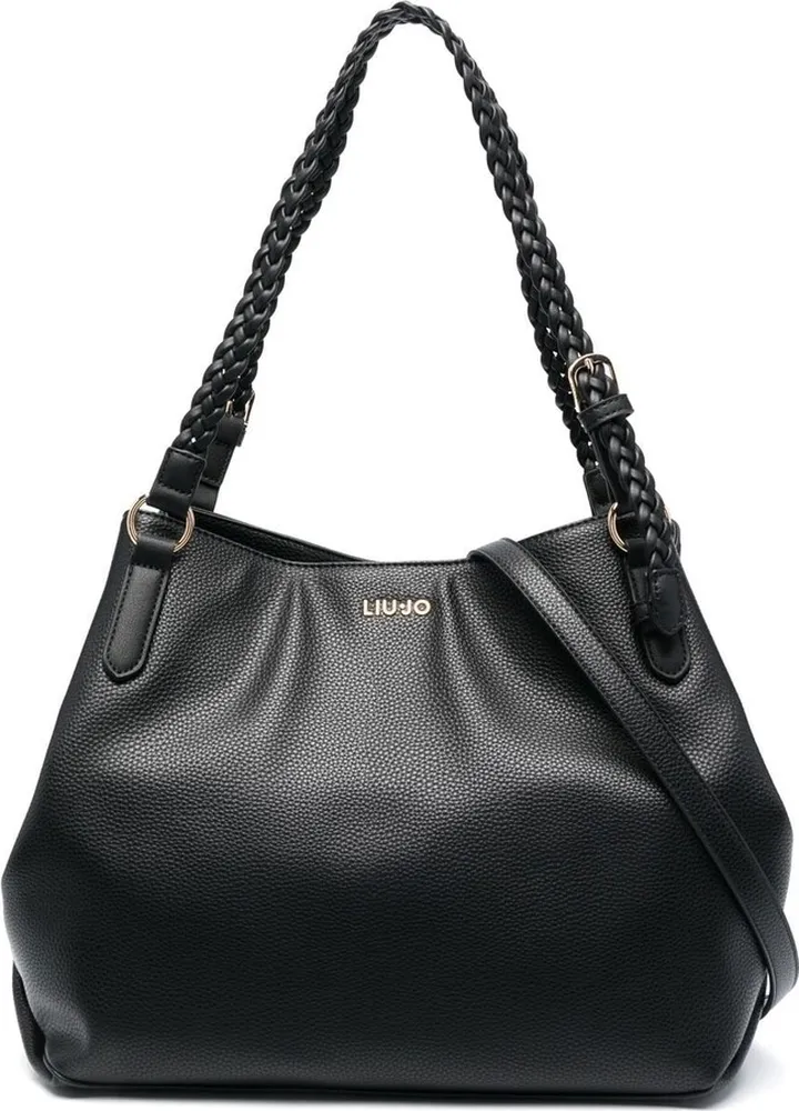 Logo-Lettering Tote Bag
