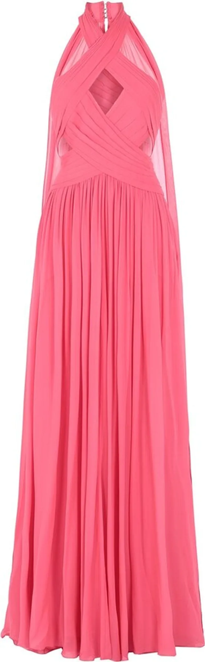 Silk georgette long dress