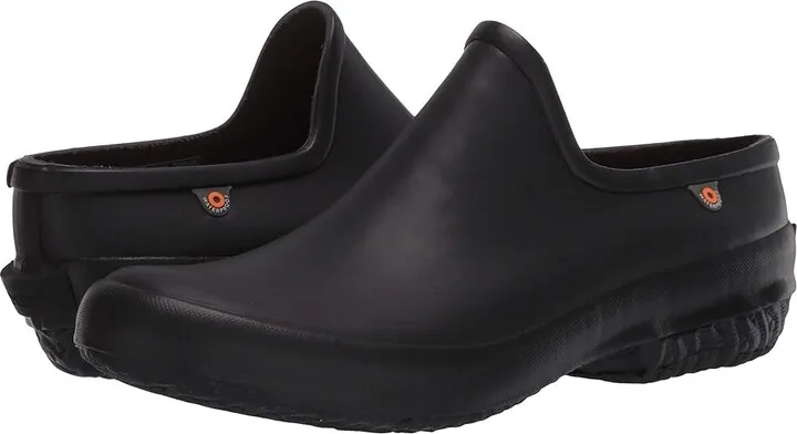 Bogs Patch Clog Solid (Black) Women's Shoes